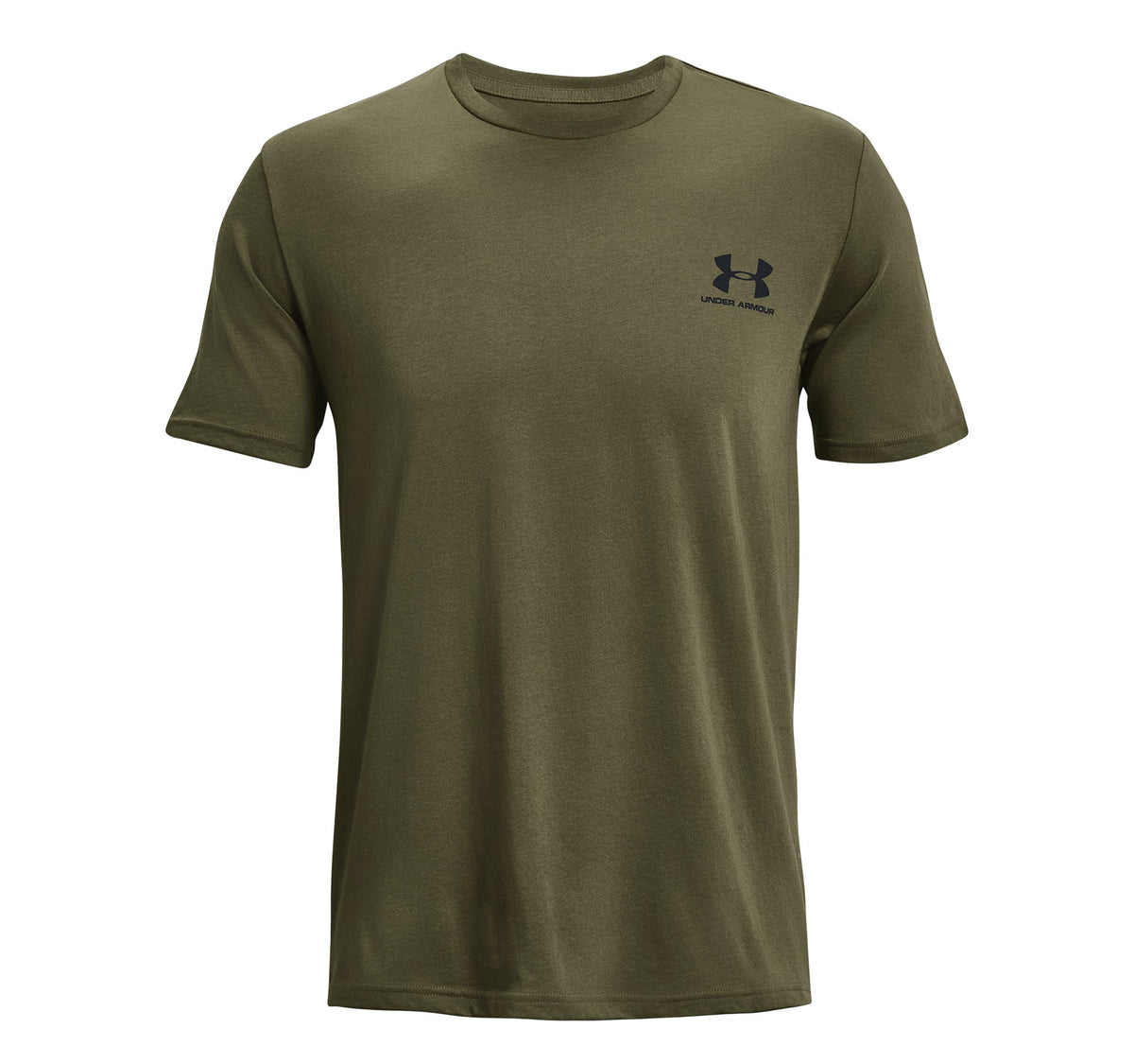 UA M SPORTSTYLE LC SS - Marine OD Green / Black / Black - 390
