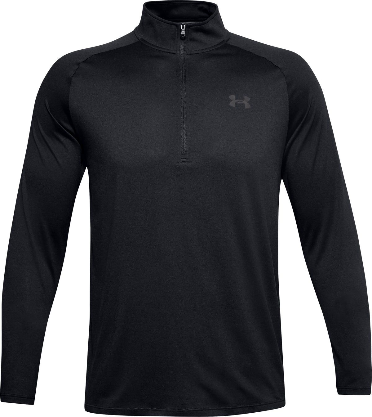UA Tech 2.0 1/2 Zip - Black / Charcoal - 001