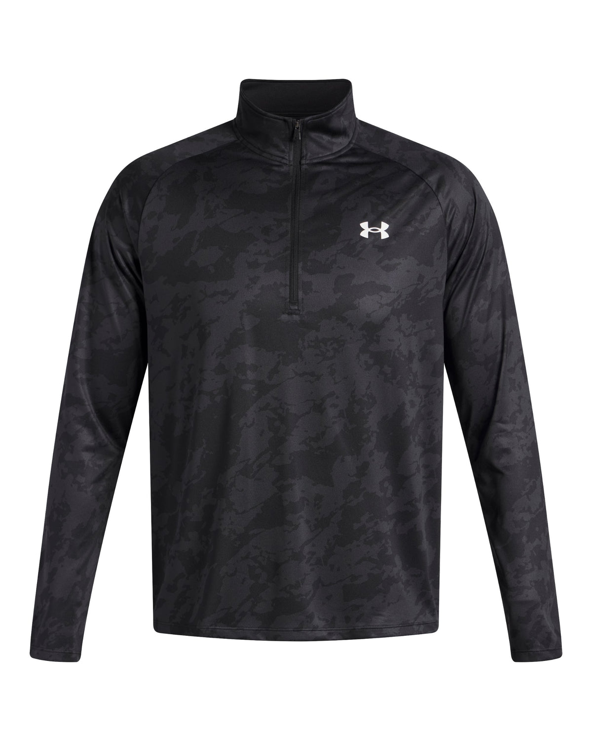 UA Tech 2.0 1/2 Zip - Black / White - 007