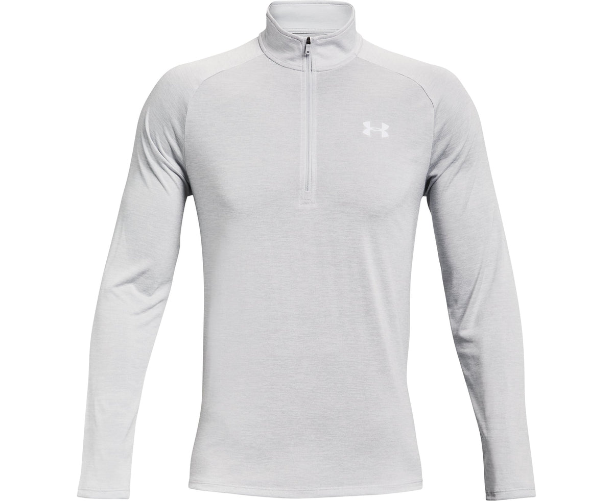 UA Tech 2.0 1/2 Zip - Halo Gray / White - 014