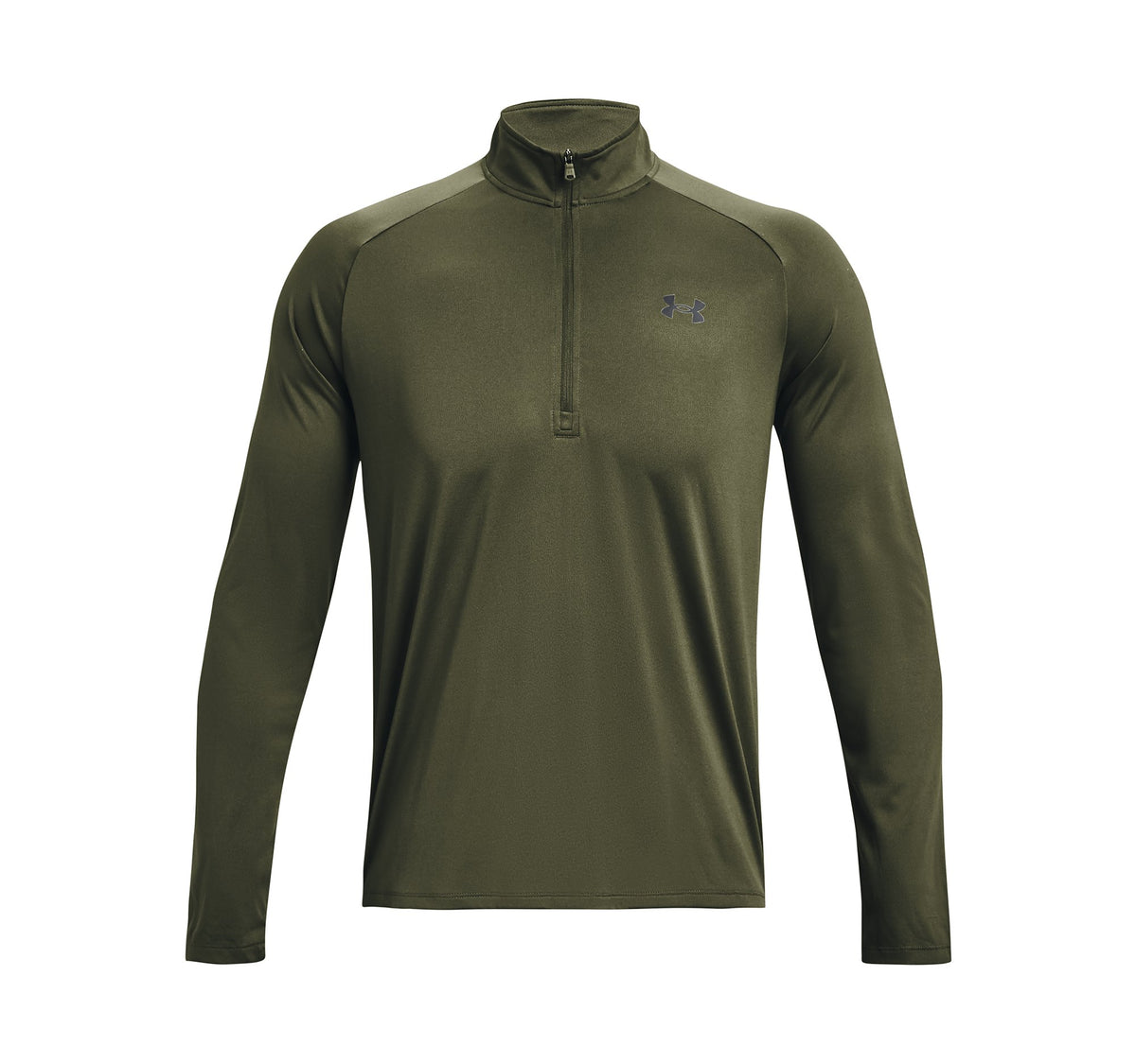 UA Tech 2.0 1/2 Zip - Marine OD Green / Black - 392