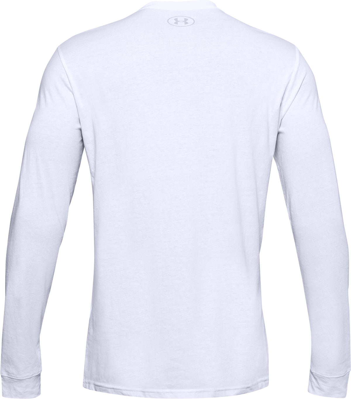 UA SPORTSTYLE LEFT CHEST LS - White / Black - 100