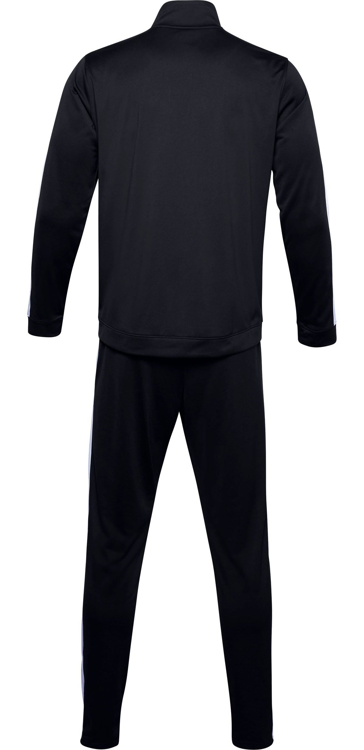 UA Rival Knit Track Suit - Black / White - 001