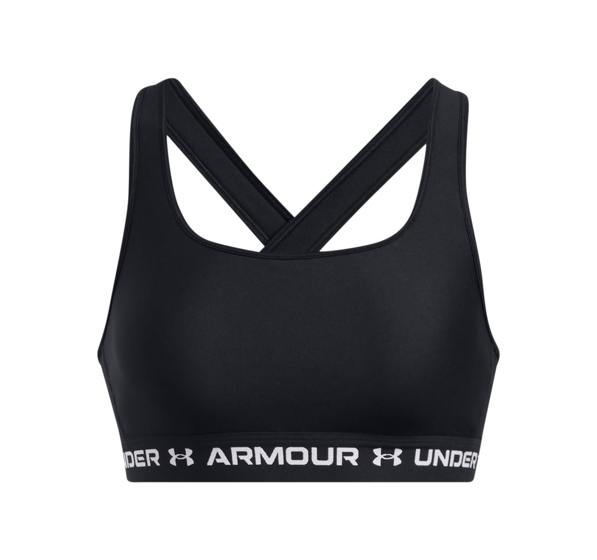 Crossback Mid Bra - Black / White - 006