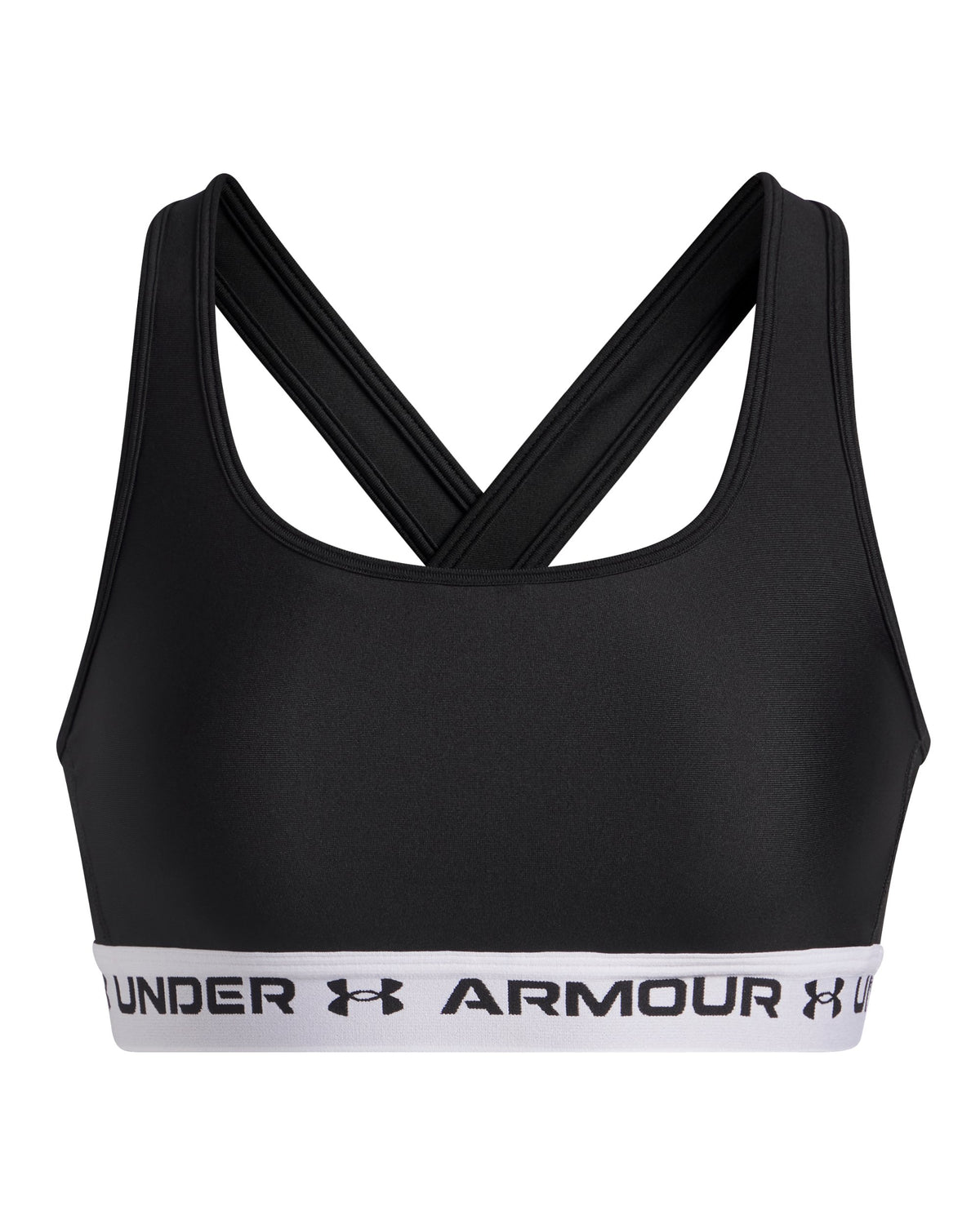 Crossback Mid Bra - שחור / לבן / שחור - 007
