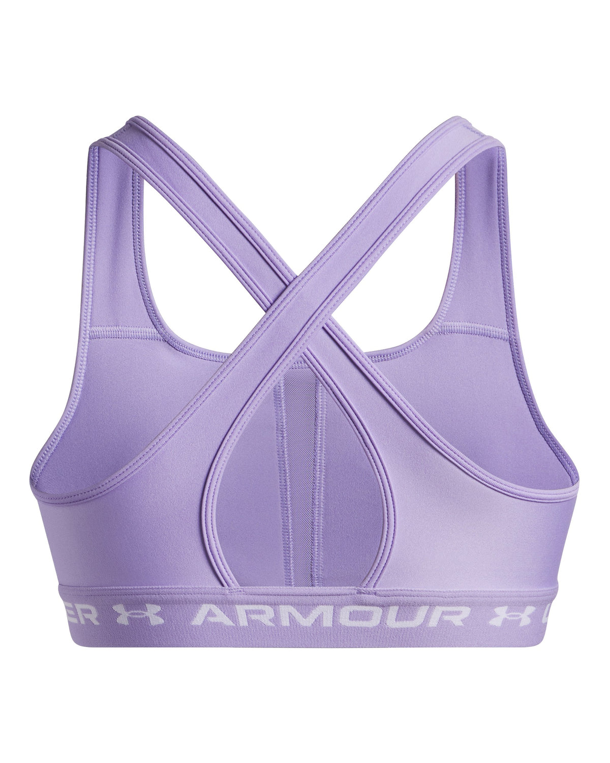 Crossback Mid Bra - Purple / White - 538