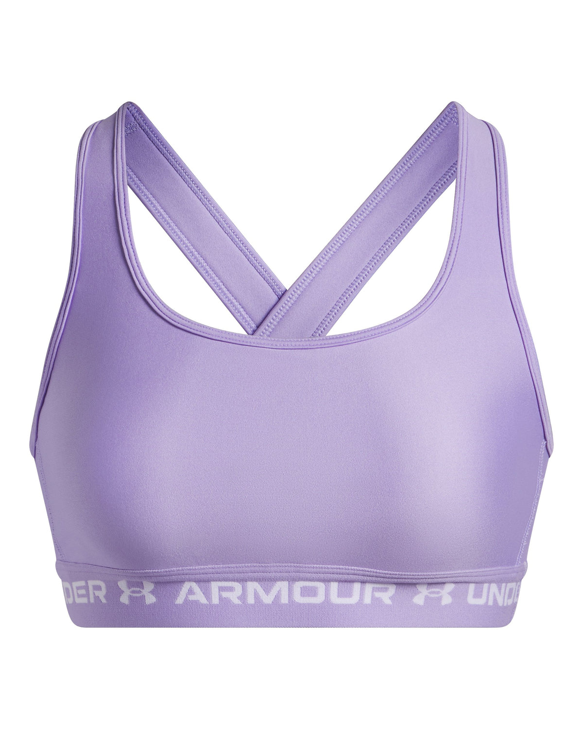 Crossback Mid Bra - Purple / White - 538