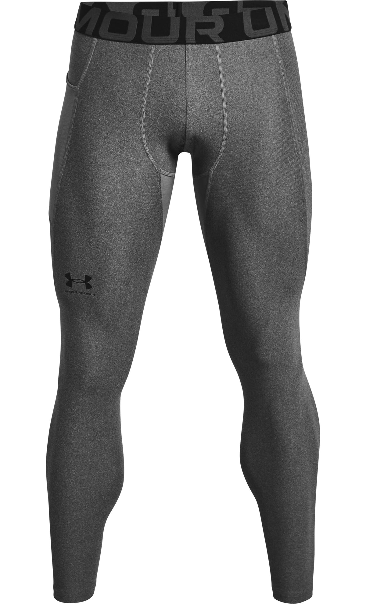 UA HG Armour Leggings - Carbon Heather / Black - 090