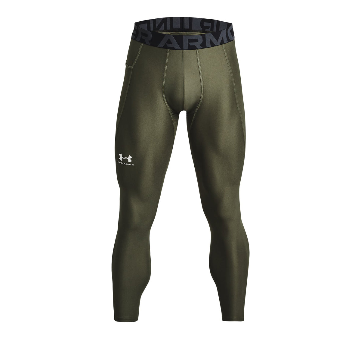 HEATGEAR Leggings - Marine OD Green / White - 390