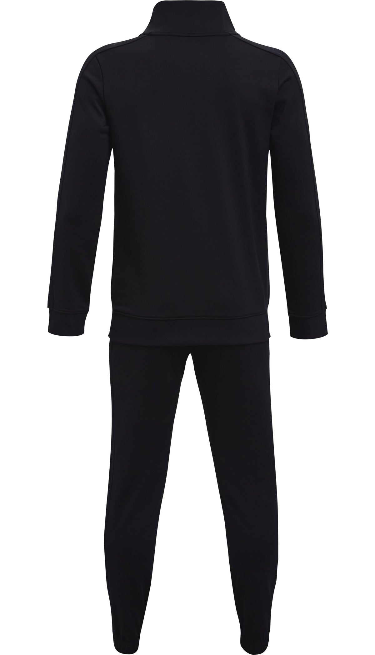 UA Rival Knit Track Suit - Black / White - 001