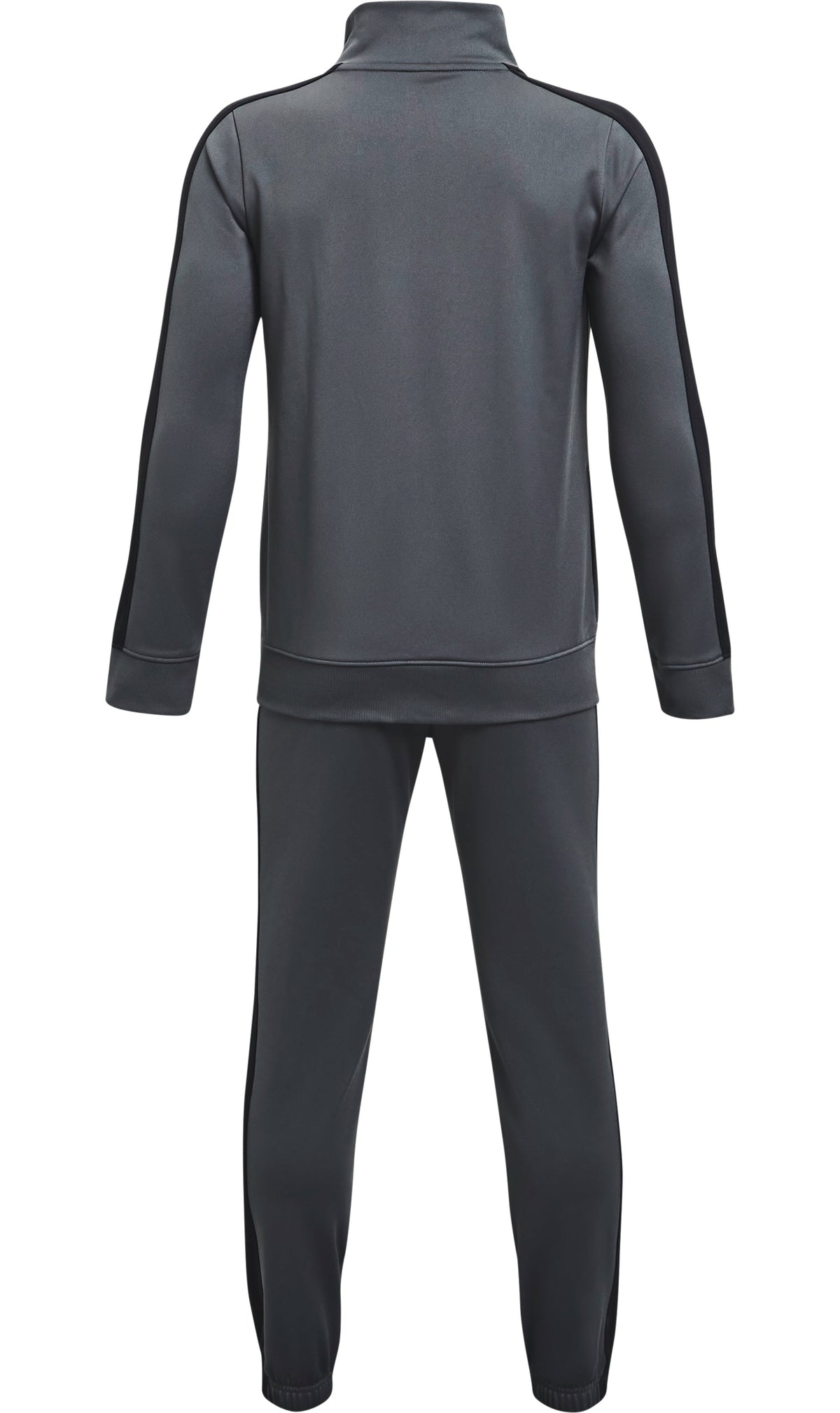 UA Rival Knit Track Suit - Gray / Black - 012