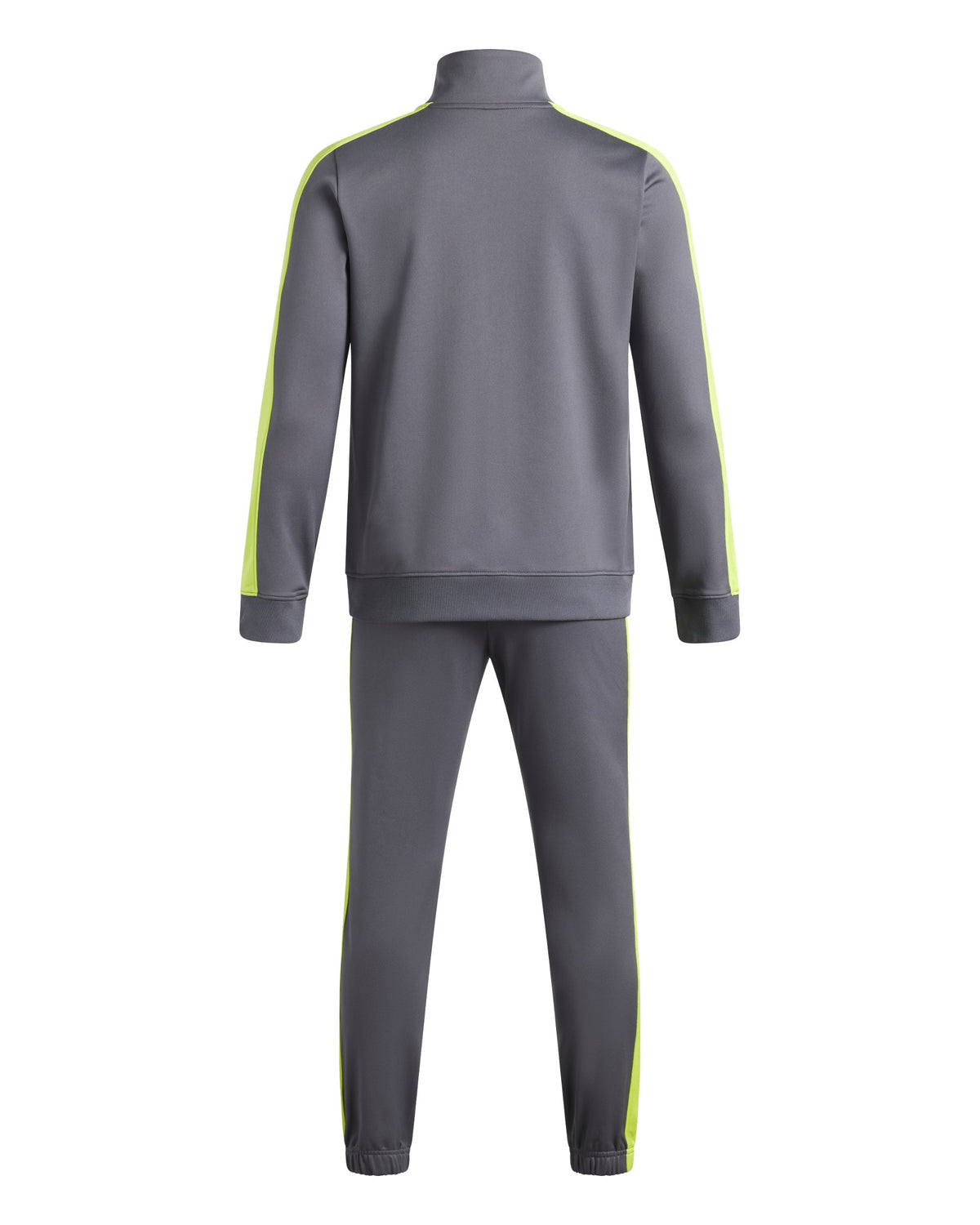 UA Rival Knit Track Suit - Gray / White - 027