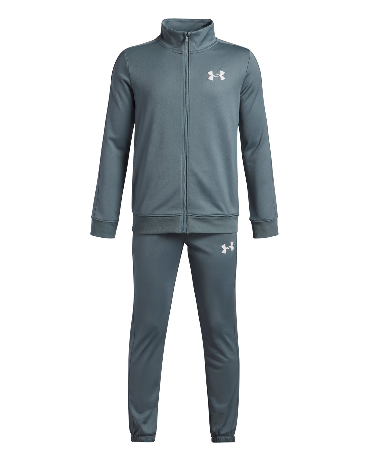 UA Rival Knit Track Suit - Jasper Blue / Jasper Blue / White - 587