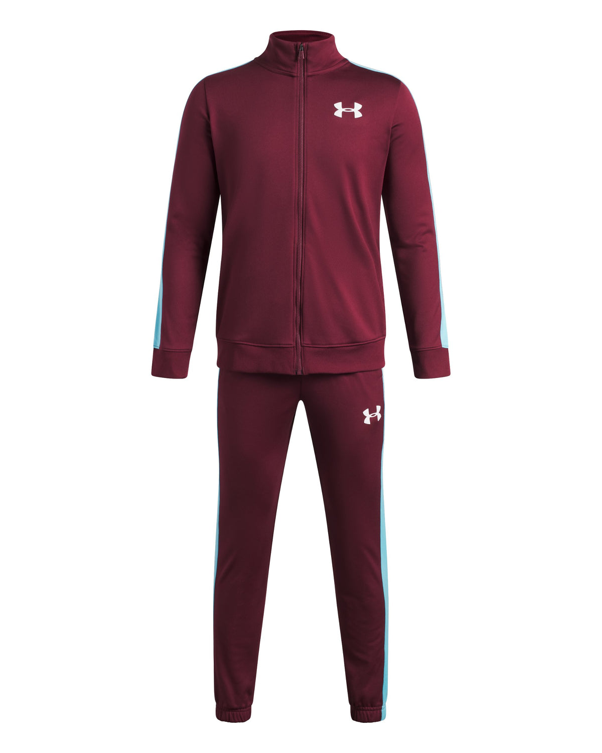 UA Rival Knit Track Suit - Red / White - 625