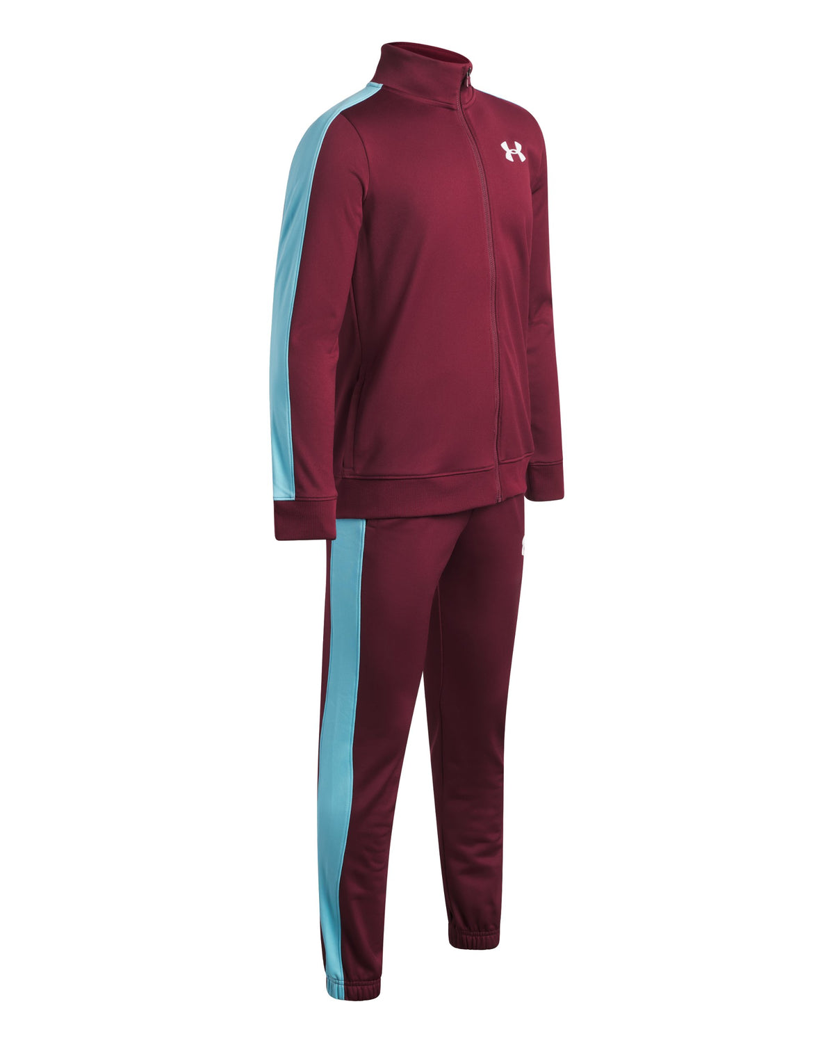 UA Rival Knit Track Suit - Red / White - 625