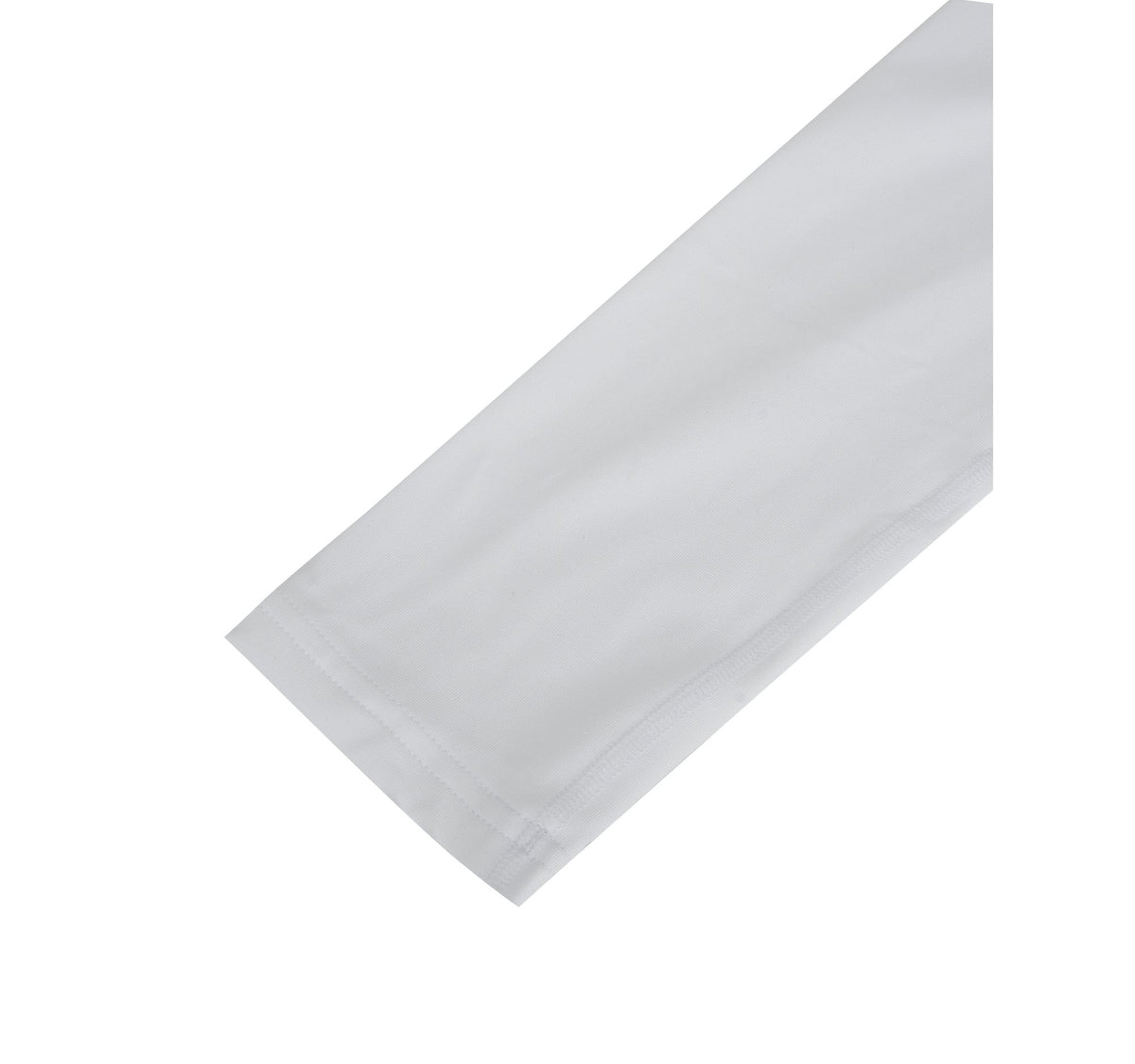 UA CG Armour Fitted Mock - White / Black - 100