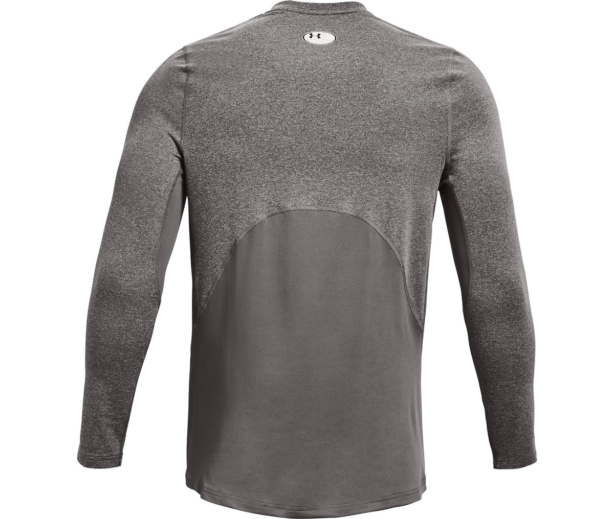 UA CG Armour Crew - Charcoal Light Heather / Black - 020
