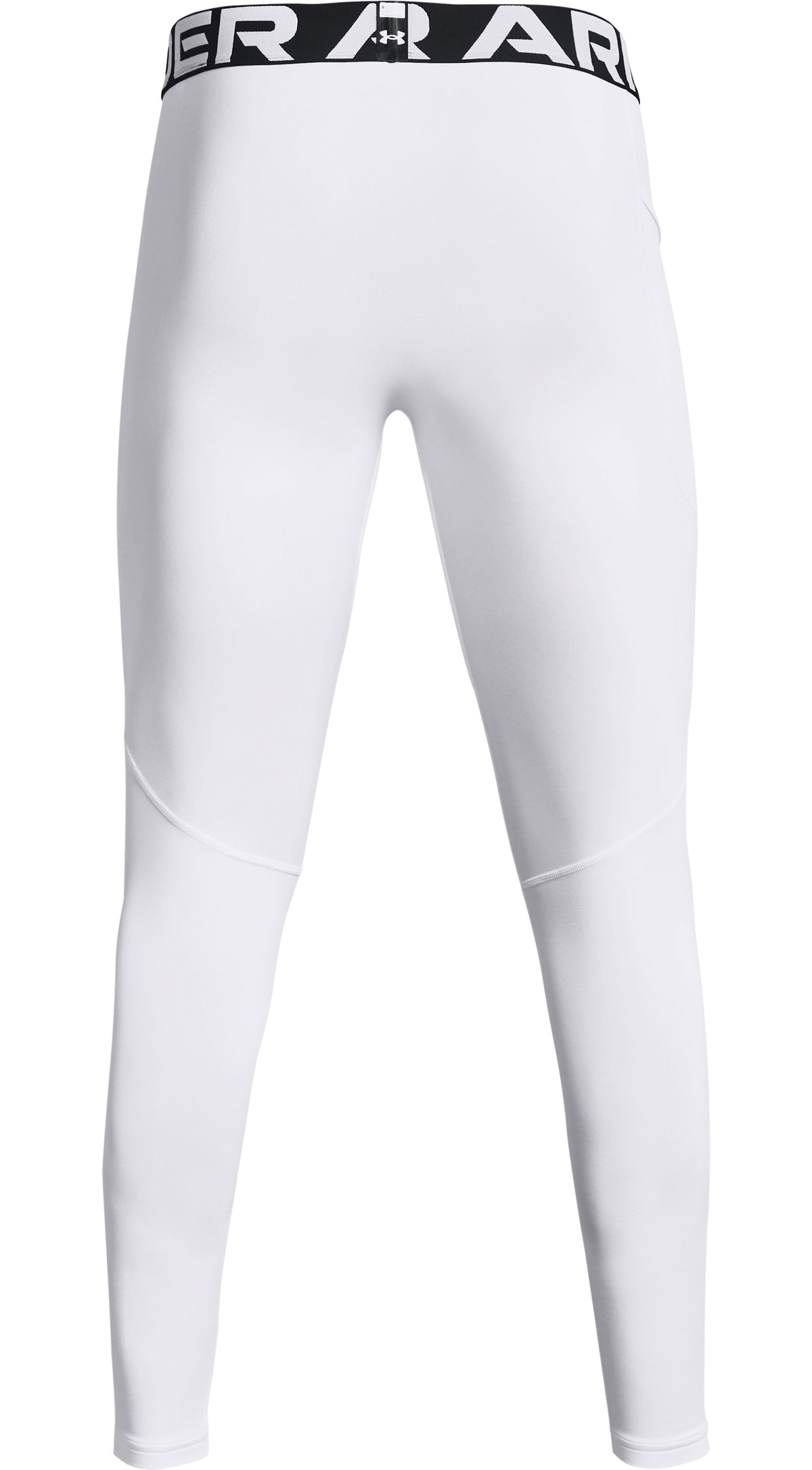 UA CG Armour Leggings - White / Black - 100