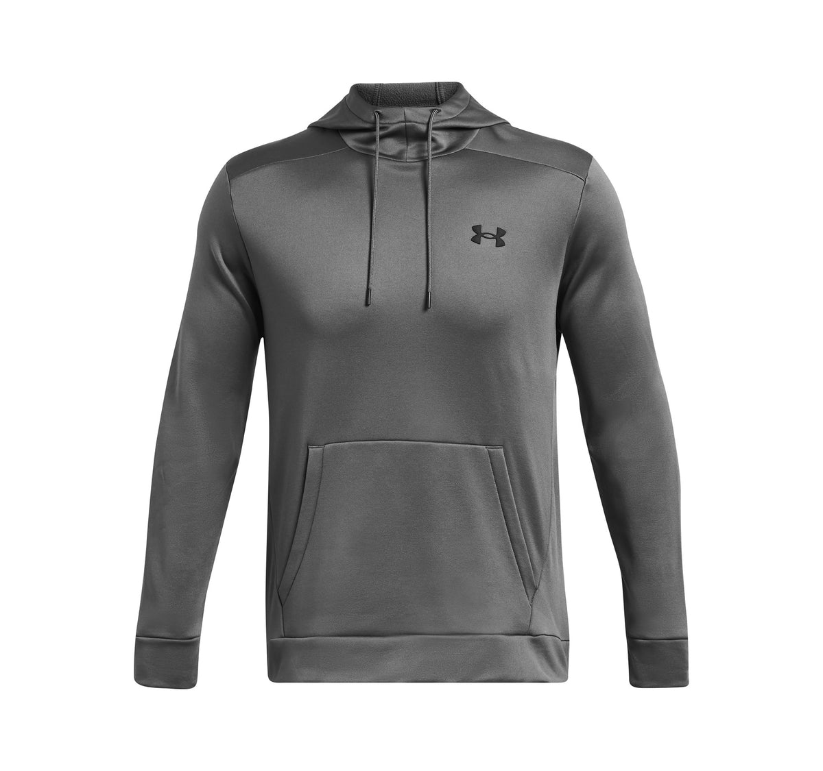 UA Armour Fleece Hoodie - Castlerock / Black - 025
