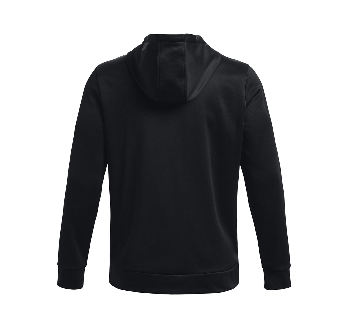UA Armour Fleece FZ Hoodie - Black / Black - 001