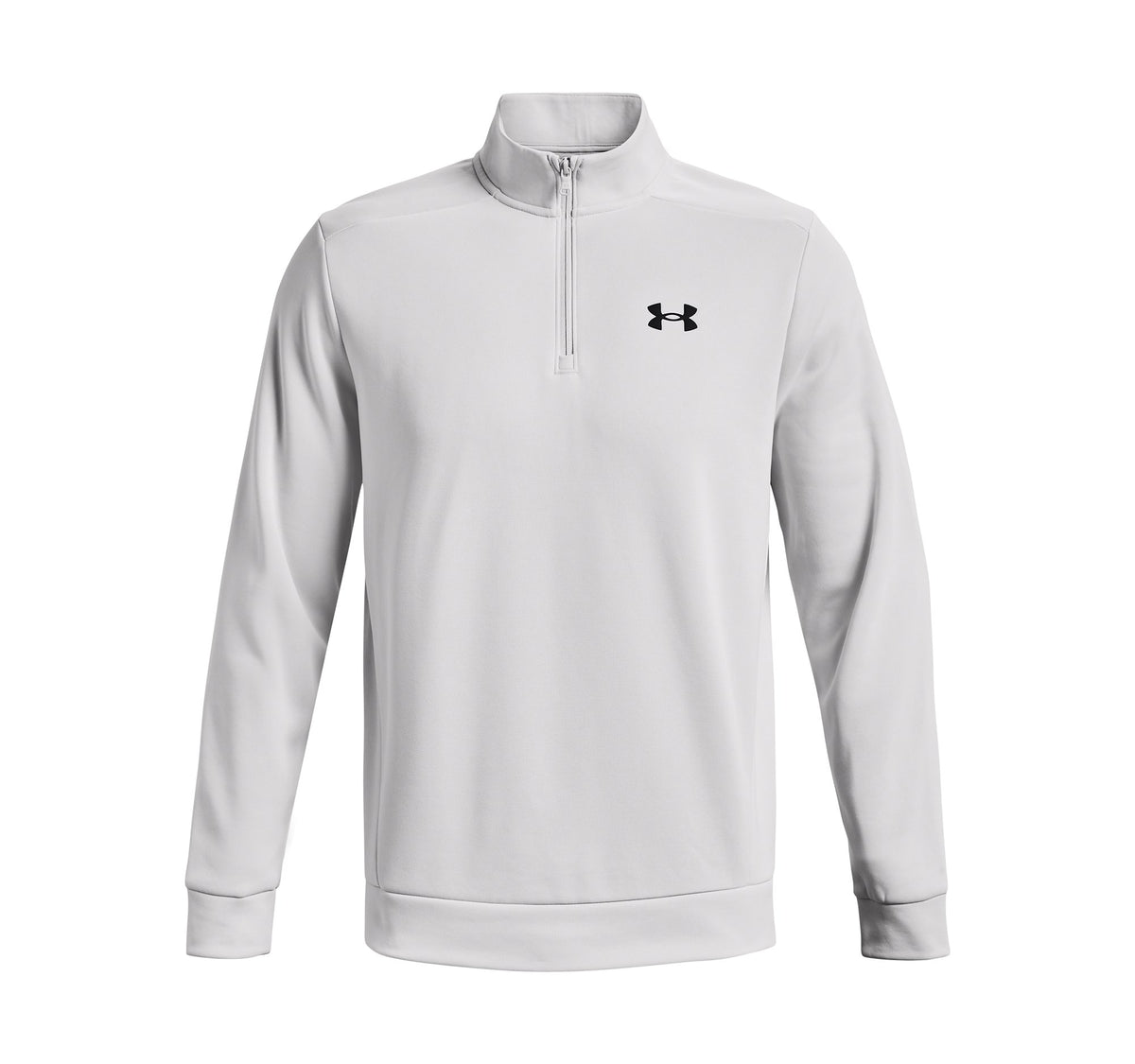UA Armour Fleece 1/4 Zip - Halo Gray / Black - 014
