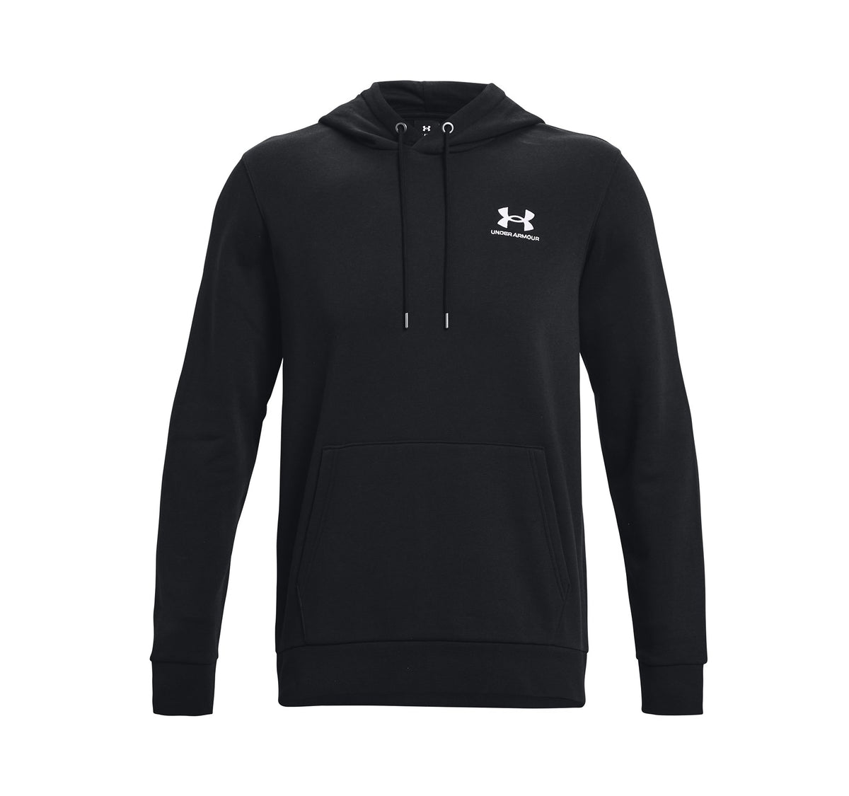UA Icon Fleece Hoodie - Black / White - 001