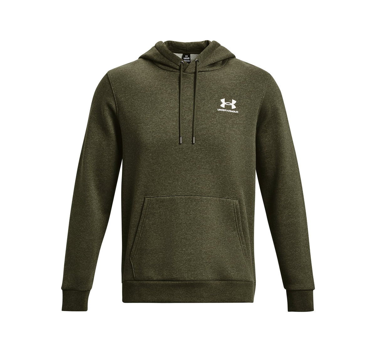 UA Icon Fleece Hoodie - Marine OD Green / White - 391