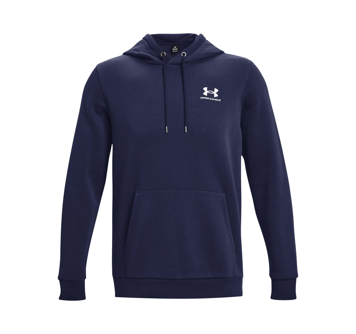 UA Icon Fleece Hoodie - Midnight Navy / White - 410