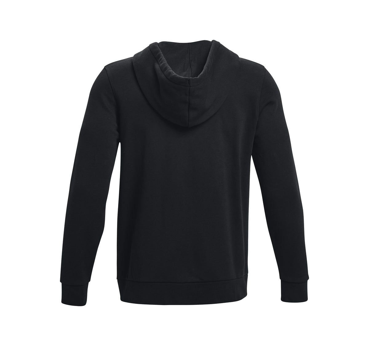 UA Icon Fleece FZ Hood - Black / White - 001