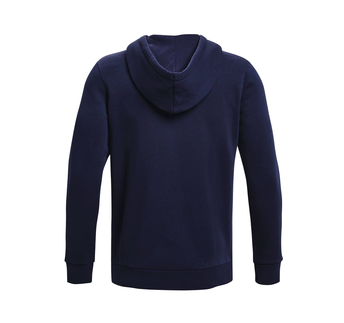 UA Icon Fleece FZ Hood - Midnight Navy / White - 410