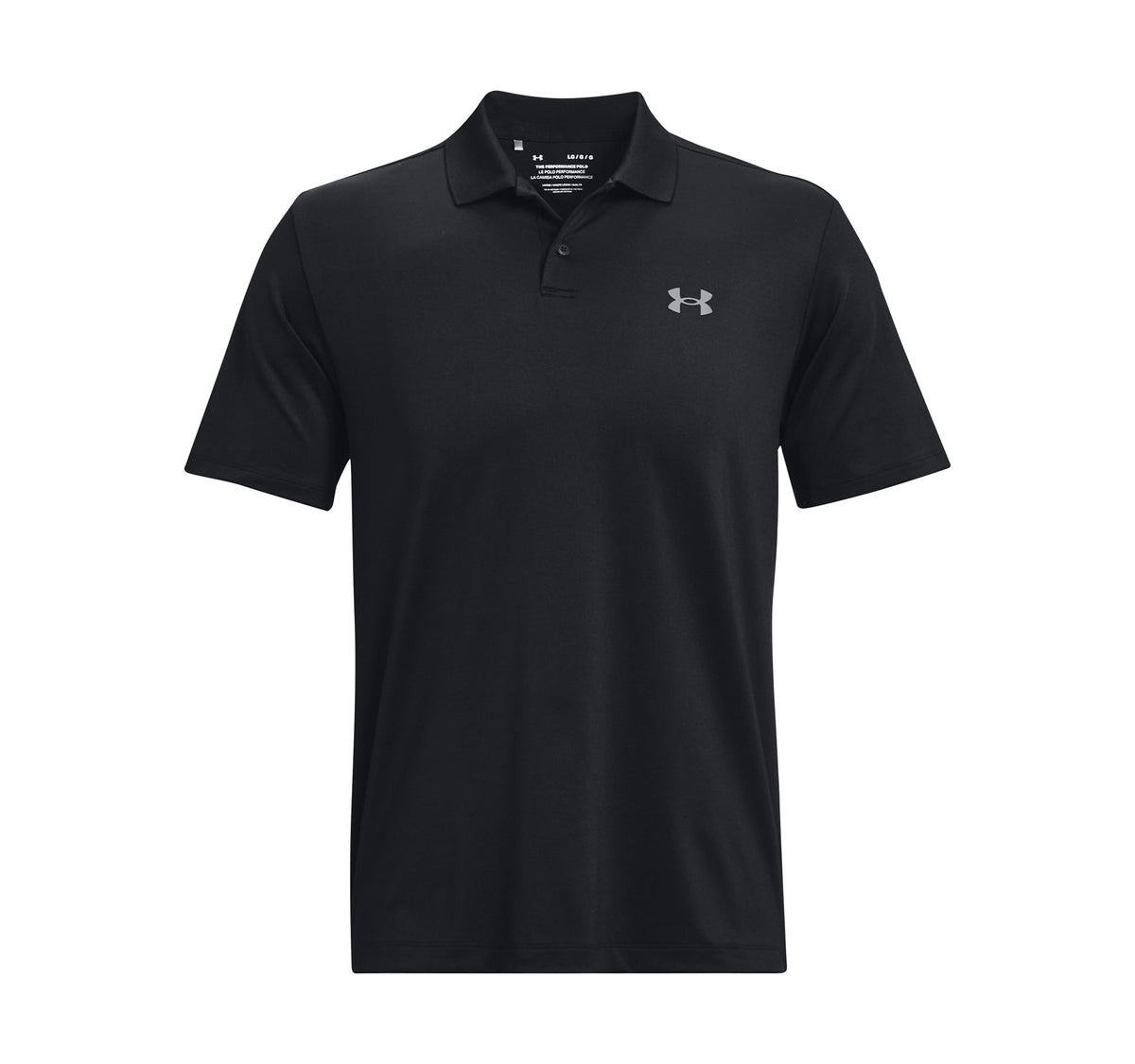 UA Matchplay Polo - Black / Pitch Gray - 001