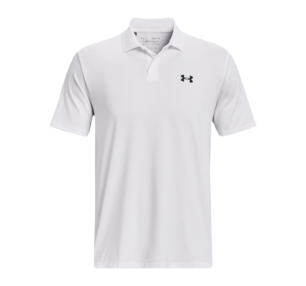 UA Matchplay Polo - White / Pitch Gray - 100