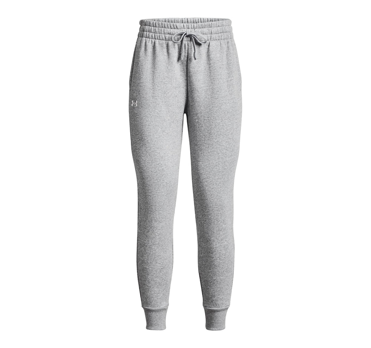 UA Rival Fleece Jogger - Mod Gray Light Heather / White - 012