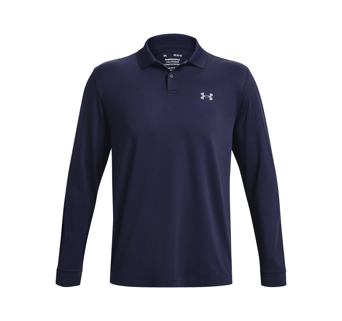 UA Matchplay LS Polo - Midnight Navy / Pitch Gray - 410