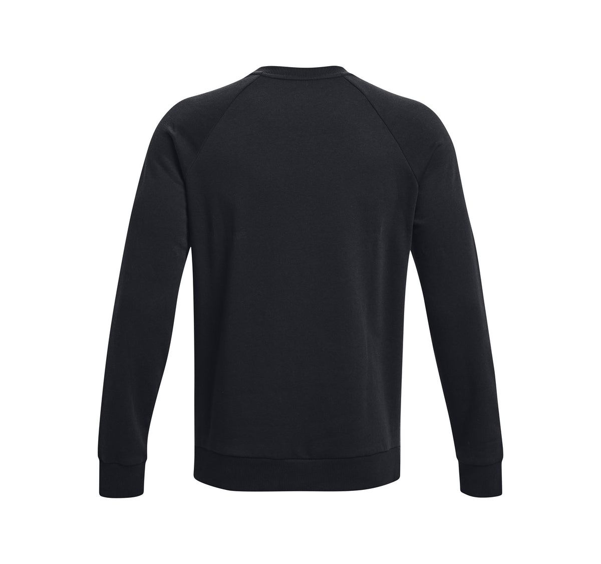 UA Rival Fleece Crew - Black / White - 001