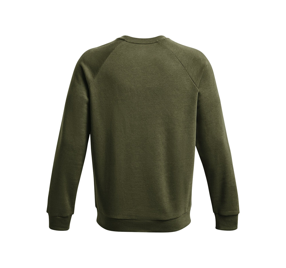 UA Rival Fleece Crew - Marine OD Green / White - 390