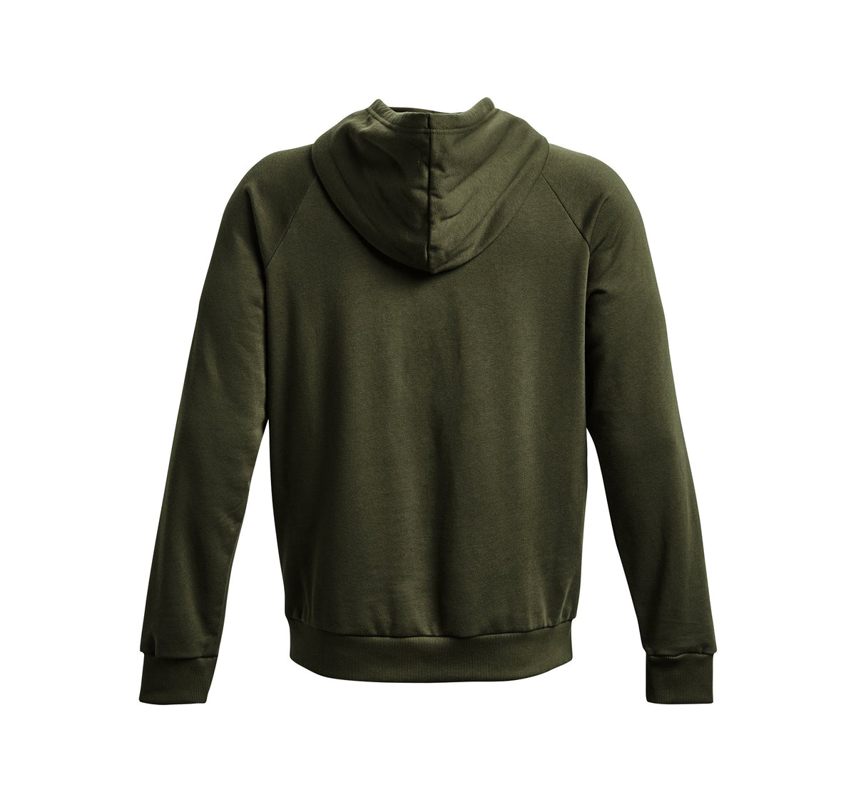 UA Rival Fleece Hoodie - Marine OD Green / White - 390
