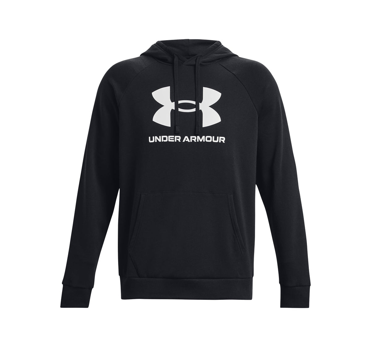 UA Rival Fleece Logo HD - Black / White - 001
