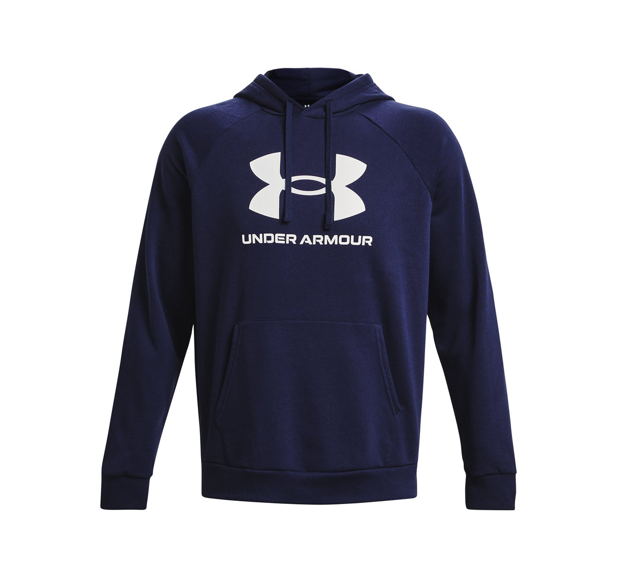 UA Rival Fleece Logo HD - Midnight Navy / White - 410