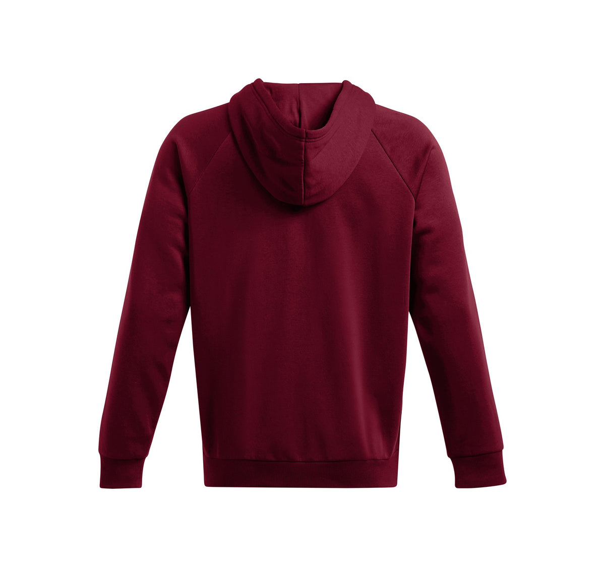 UA Rival Fleece FZ Hoodie - אדום / לבן - 625
