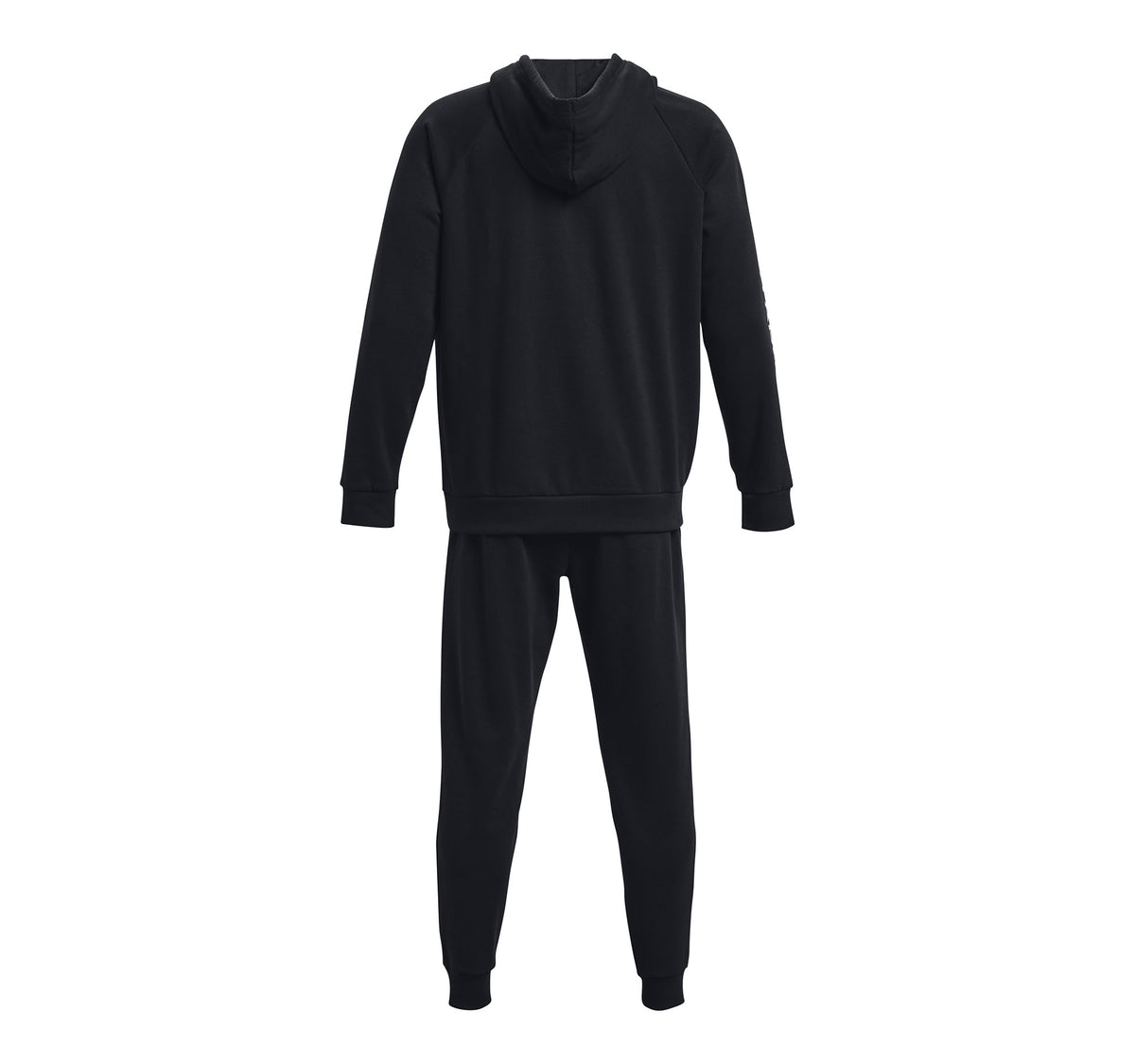UA Rival Fleece Suit - Black / White - 001