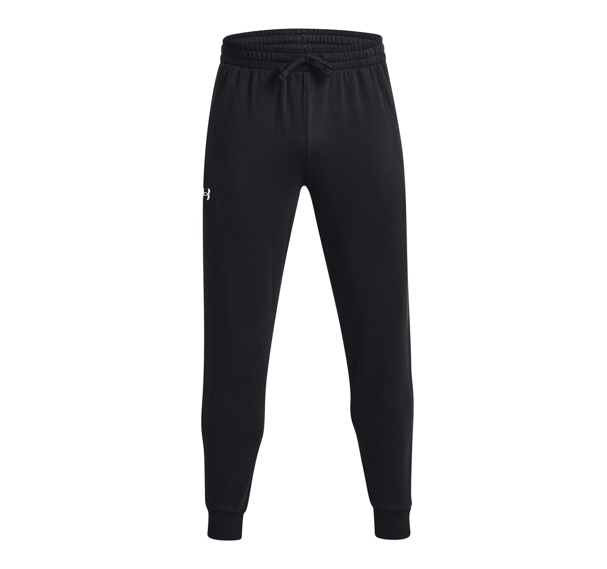 UA Rival Fleece Joggers - Black / White - 001