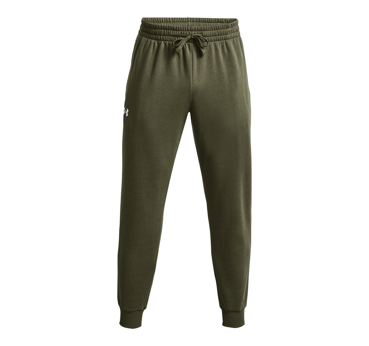 UA Rival Fleece Joggers - Marine OD Green / White - 390