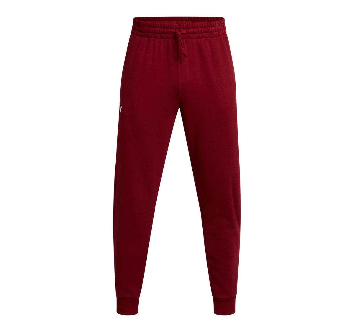 UA Rival Fleece Joggers - אדום / לבן - 625