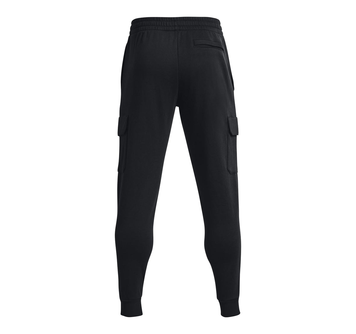 UA Rival Fleece Cargo Jogger - Black / White - 001
