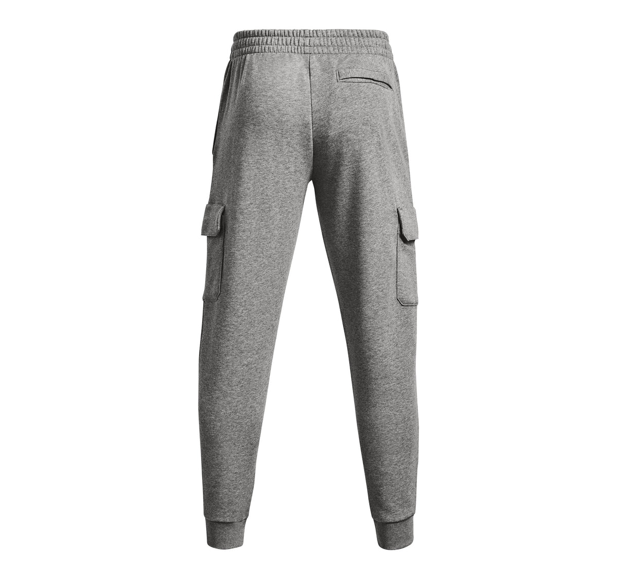 UA Rival Fleece Cargo Jogger - Castlerock Light Heather / White - 026