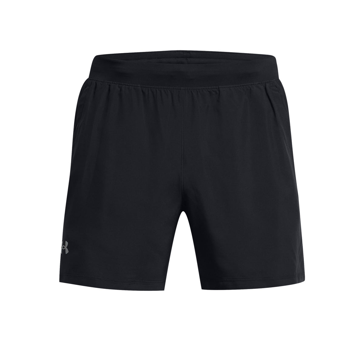 UA LAUNCH 5'' SHORTS - Black / Black / Reflective - 001