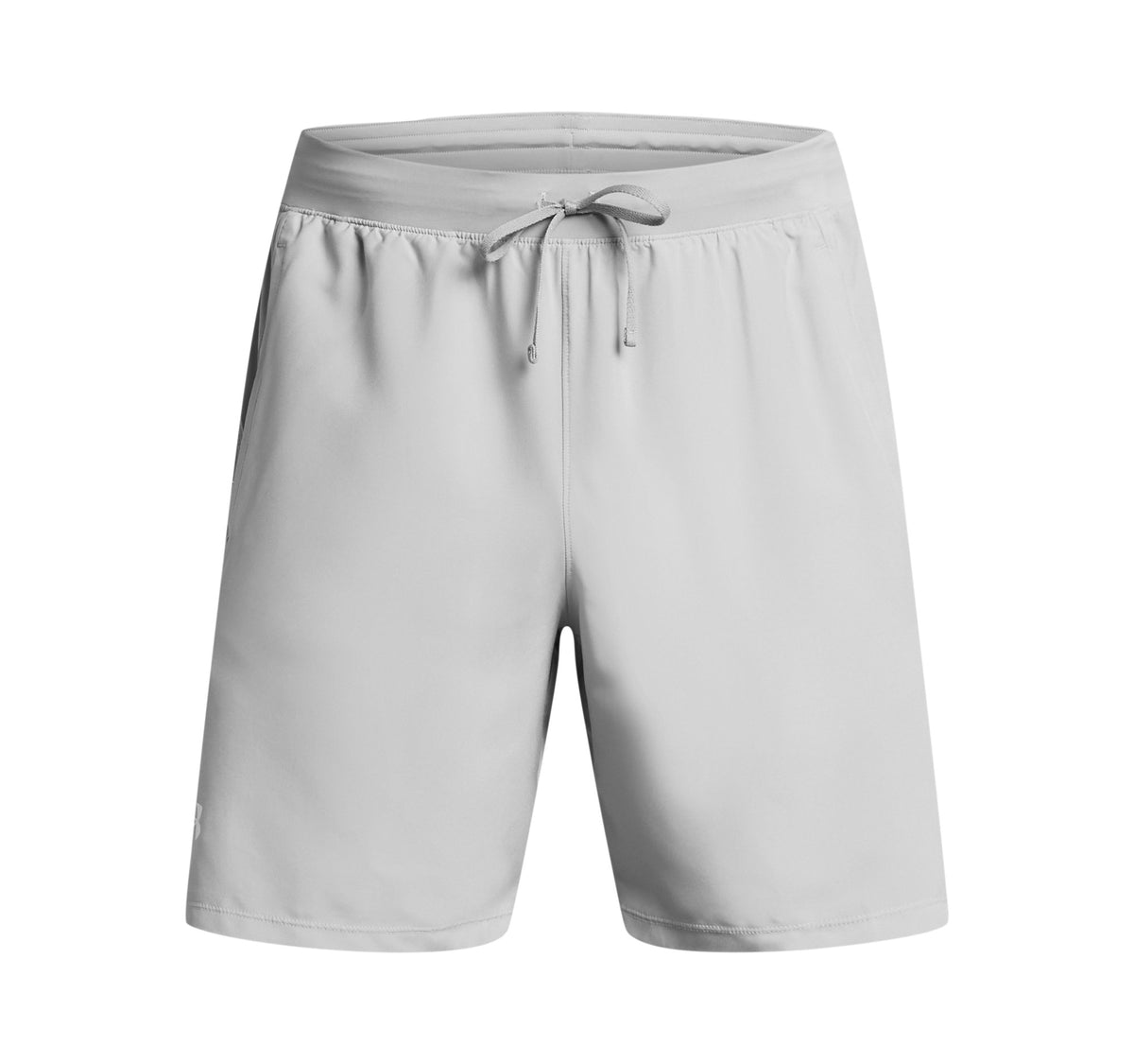 UA LAUNCH 7'' UNLINED SHORTS - Mod Gray / Mod Gray / White - 011