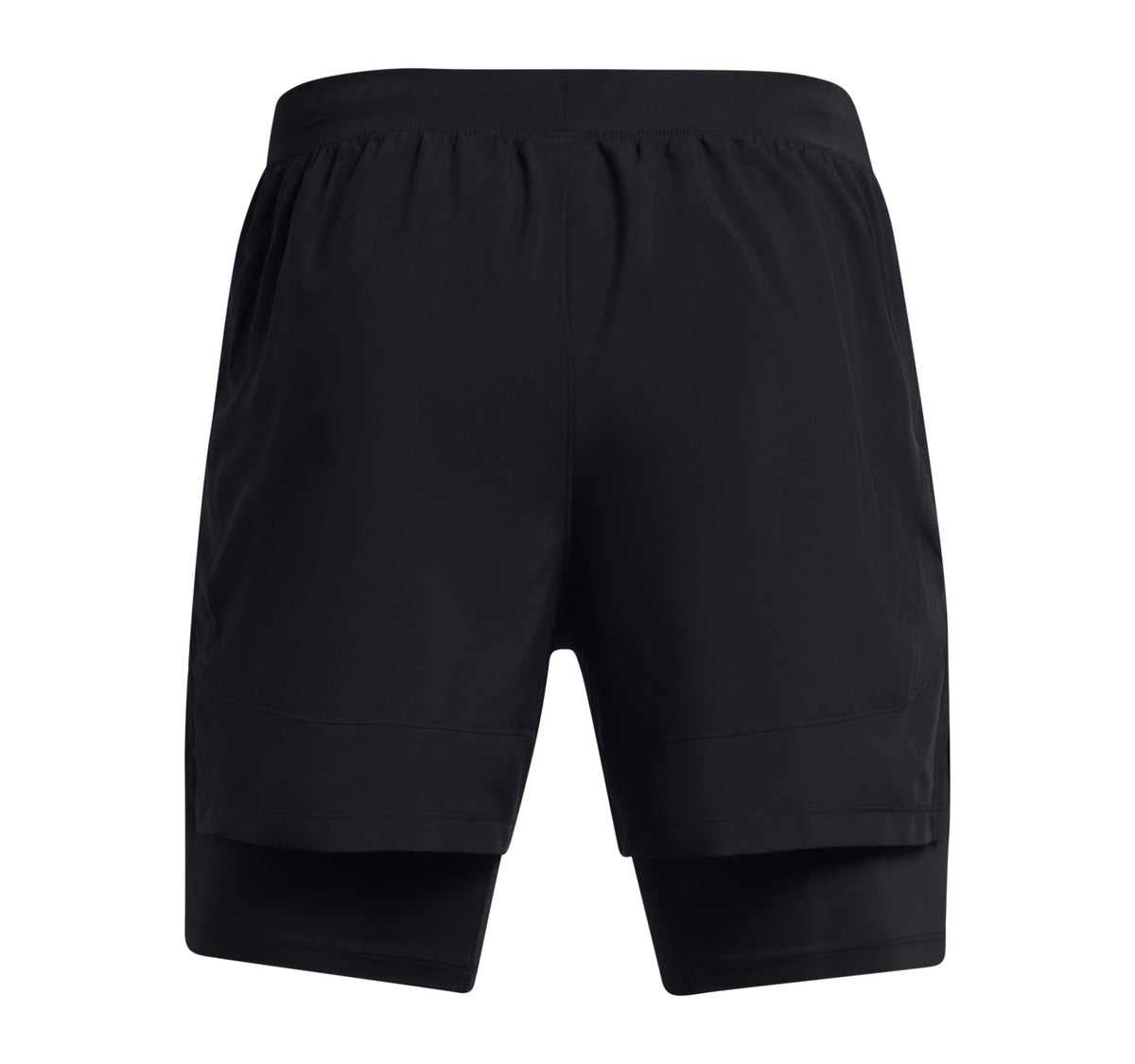 UA LAUNCH 5'' 2-IN-1 SHORTS - Black / Black / Reflective - 001