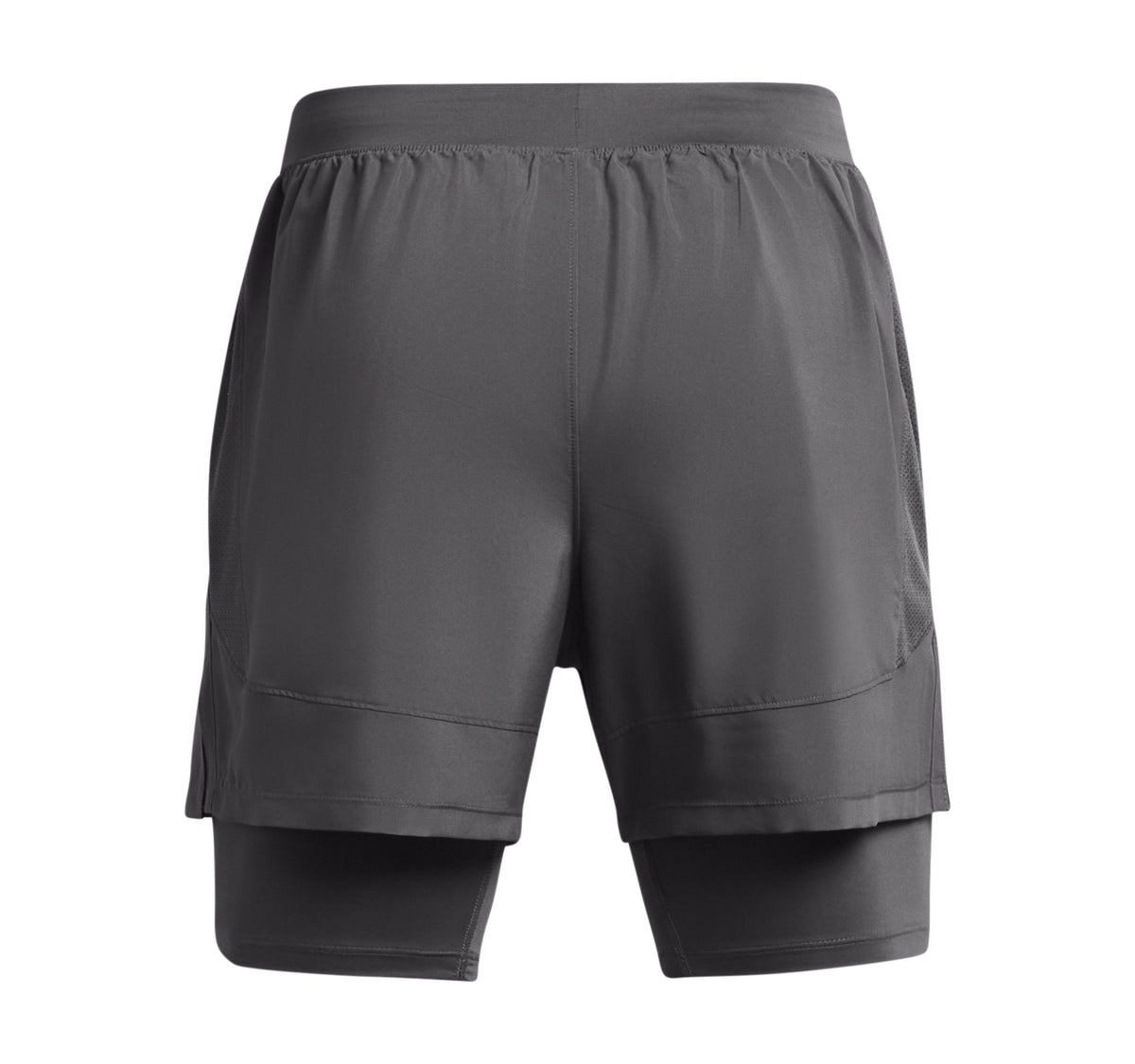 UA LAUNCH 5'' 2-IN-1 SHORTS - Castlerock / Castlerock / Reflective - 025